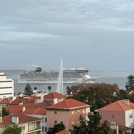 Top Sea View Lisboa - Apartment - 2Rooms Paco de Arcos Bagian luar foto