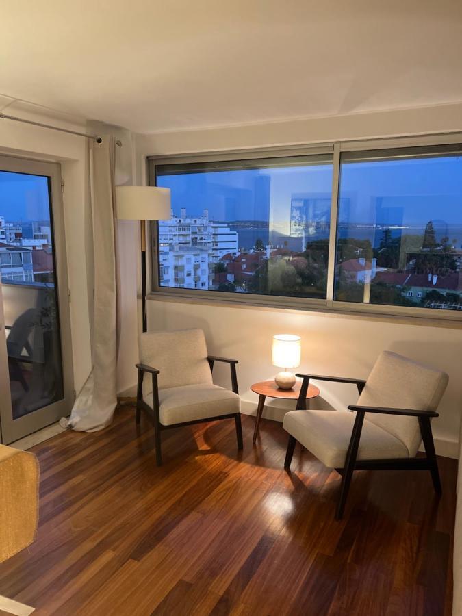 Top Sea View Lisboa - Apartment - 2Rooms Paco de Arcos Bagian luar foto